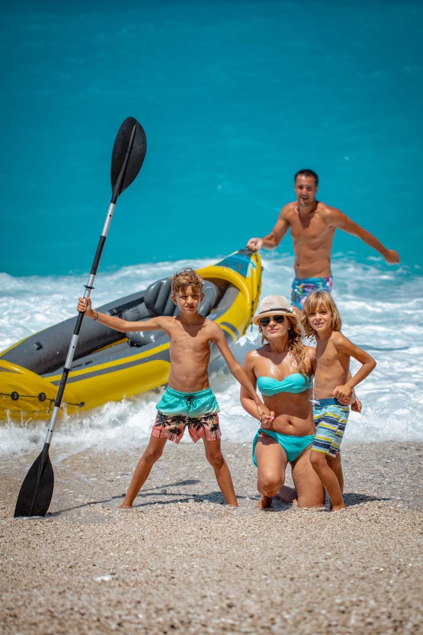 Fameli at the beach Greece