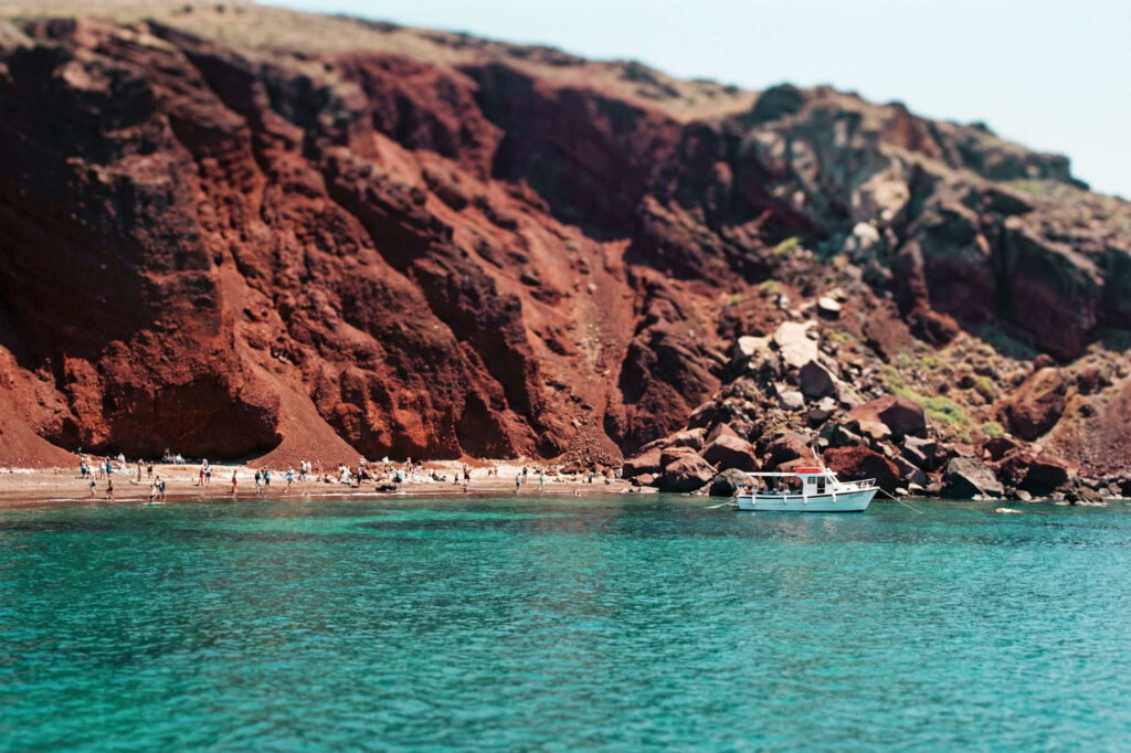Kamari Beach, Santorini