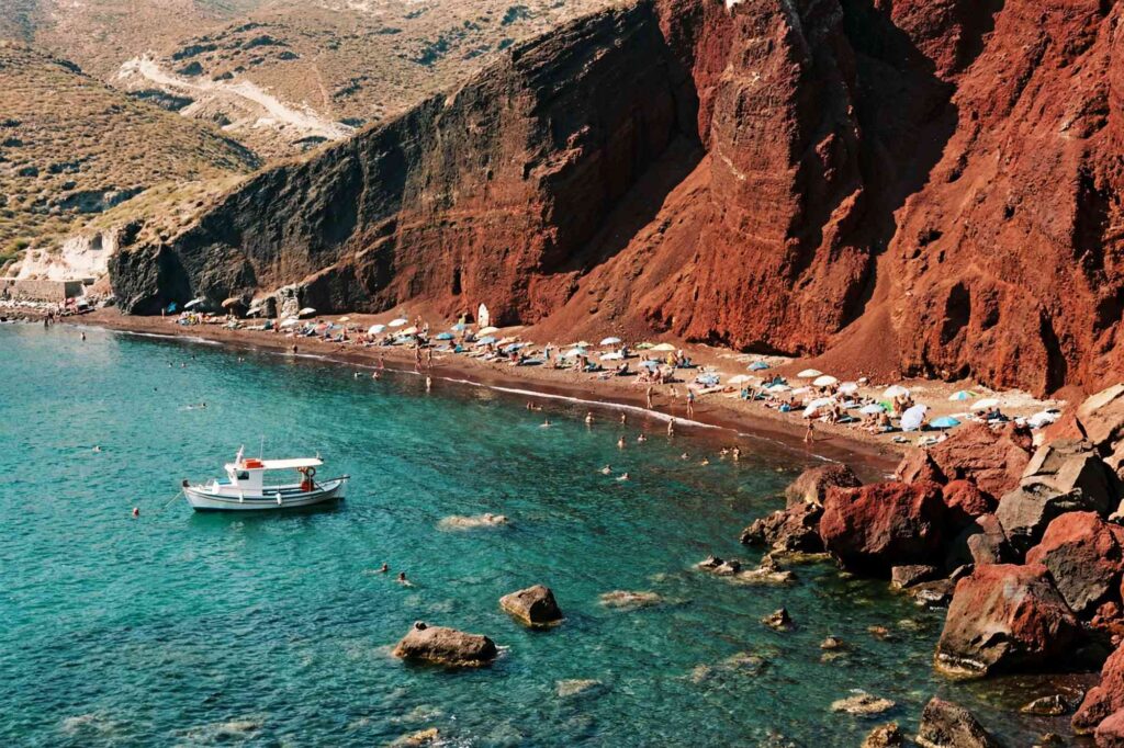 Red Beach, Santorini