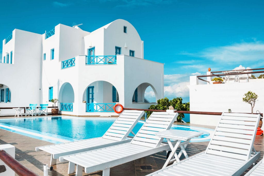Santorini, Hotel