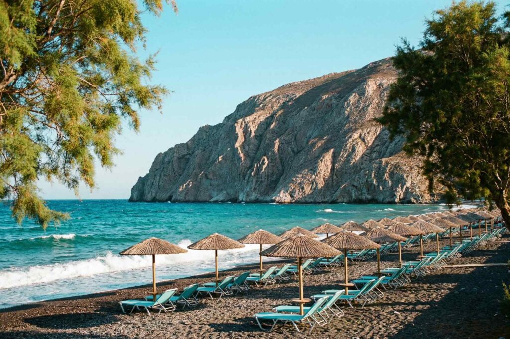 Kamari Beach, Santorini