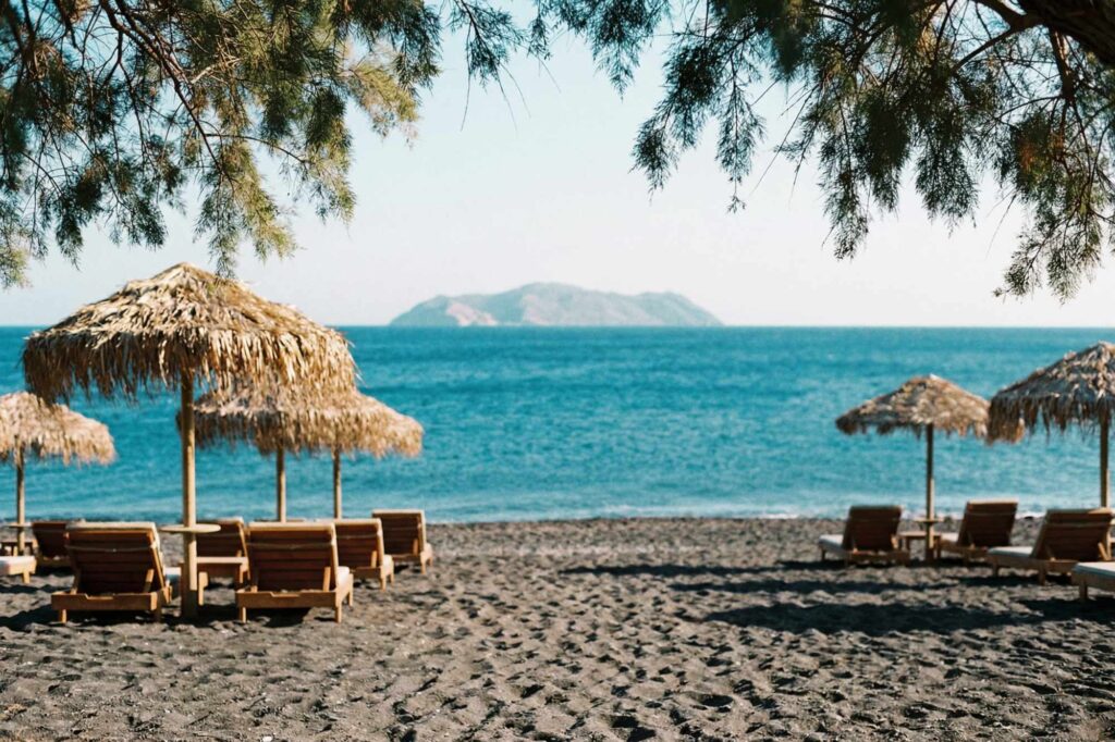 Perivolos Beach, Santorini