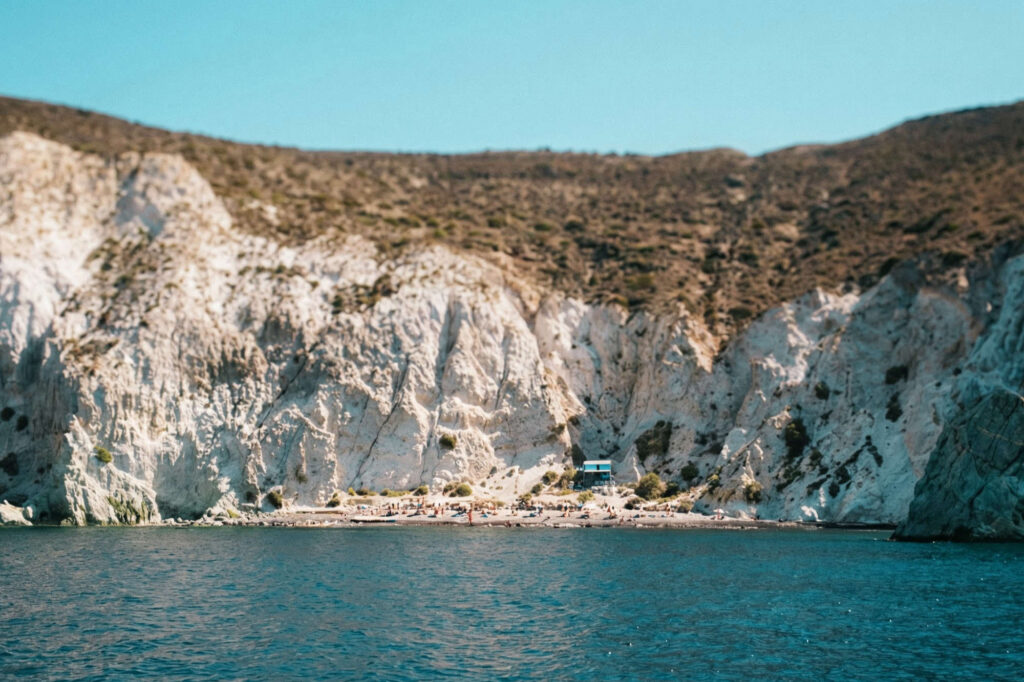 White Beach, Santorini