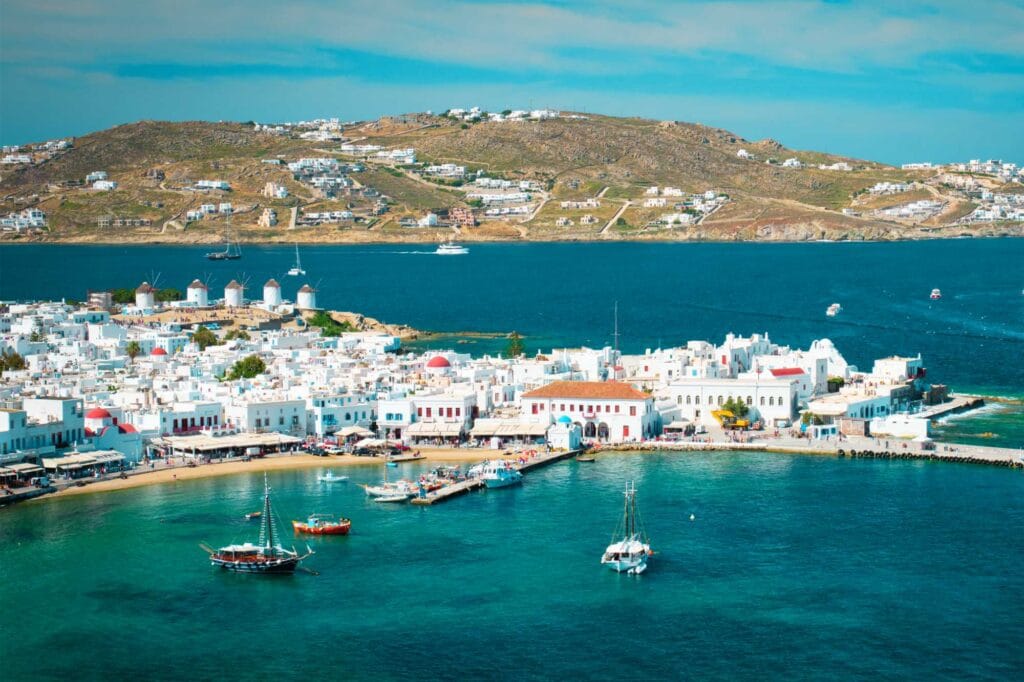Cyclades Island Hopping Itinerary Santorini, Mykonos, Paros
