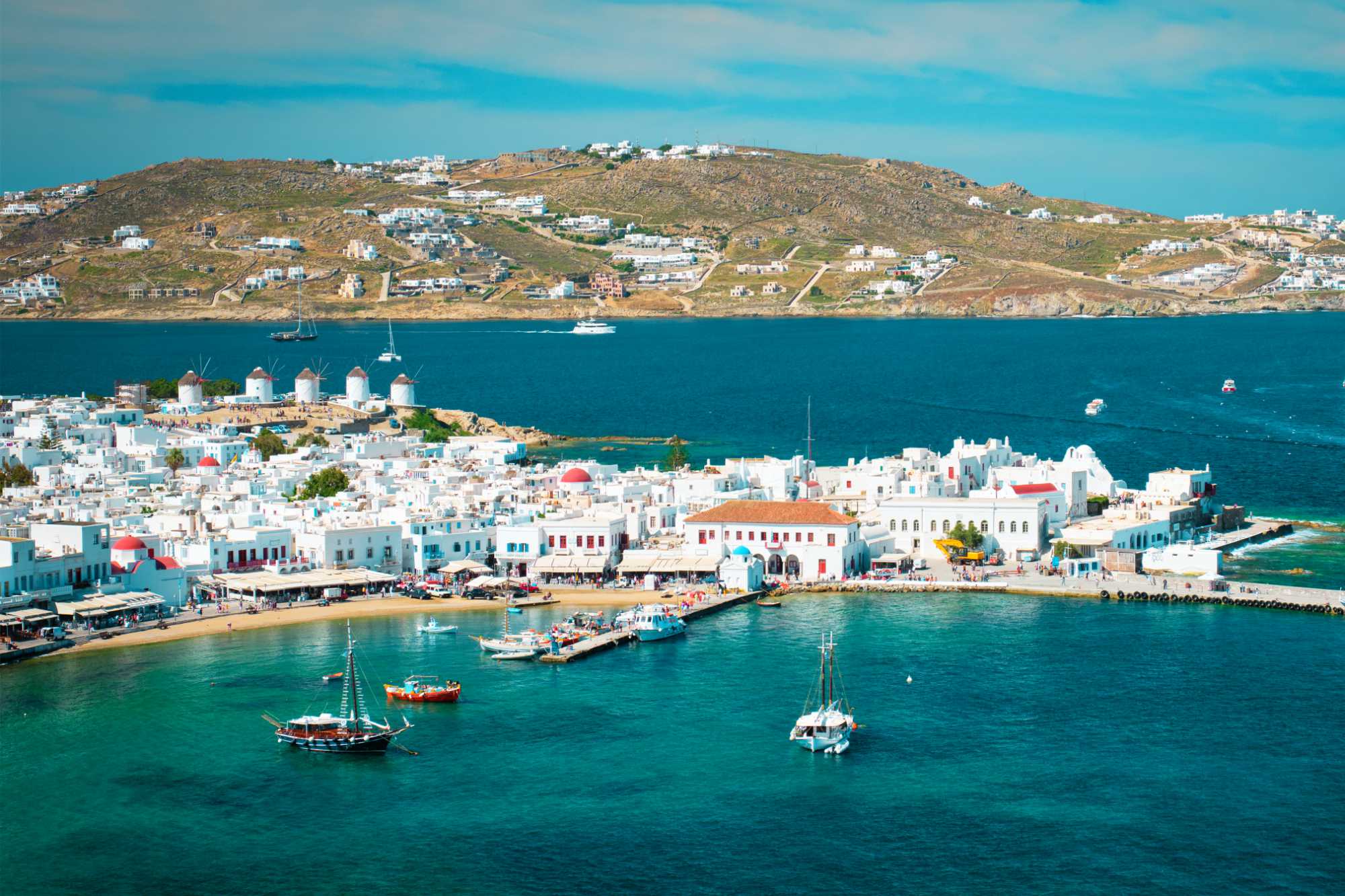 Cyclades Island Hopping Itinerary Santorini, Mykonos, Paros