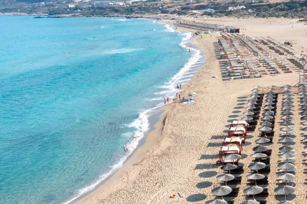 Falasarna beach Crete greece
