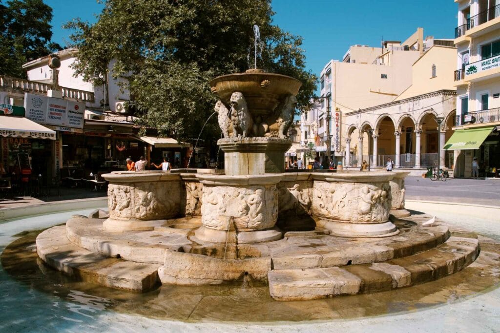 Venetian morosini font iraklion heraklion crete