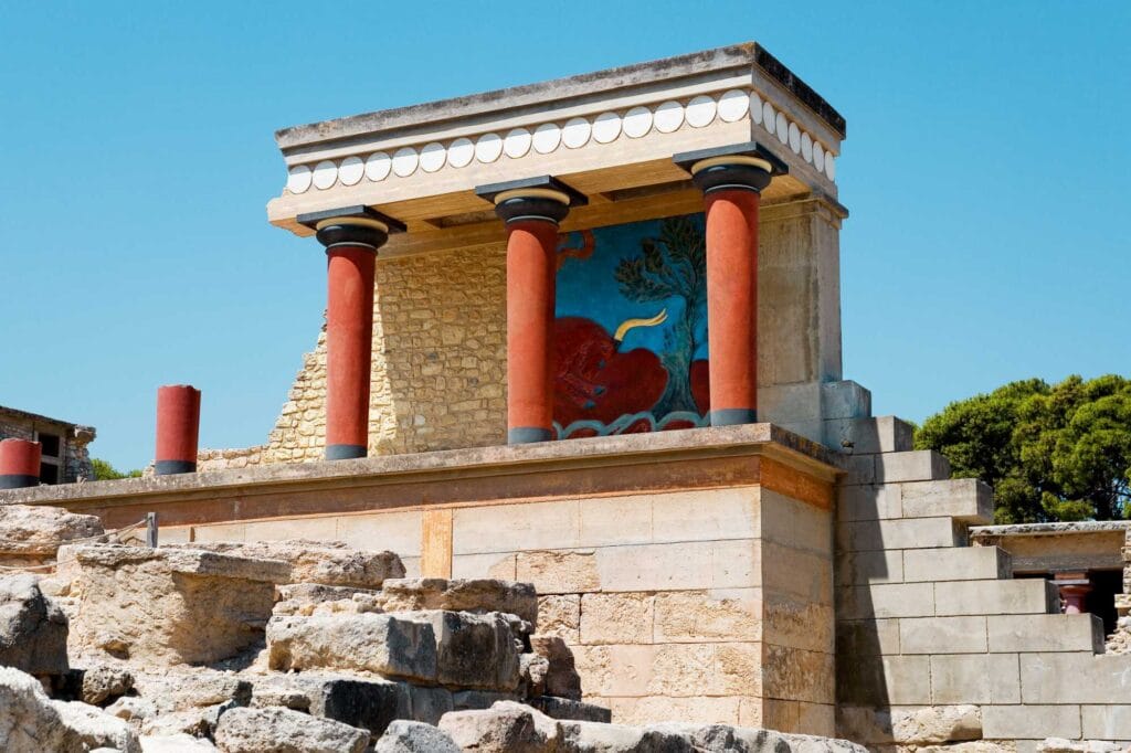 Heraklion, Crete, palace of knossos 