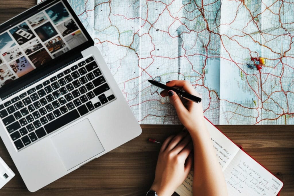 traveler planning Greece trip