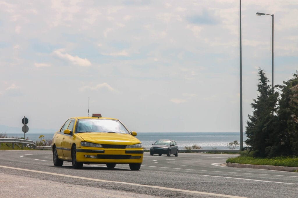 Taxi in Greece
