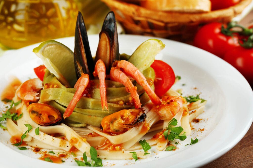Greek seafood restaurant