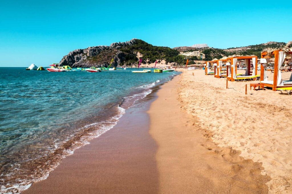 Tsambika Beach in Rhodes