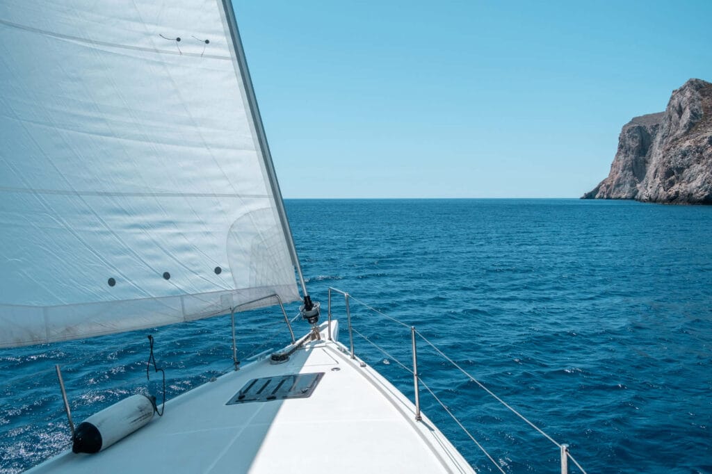 Sailing in Greece