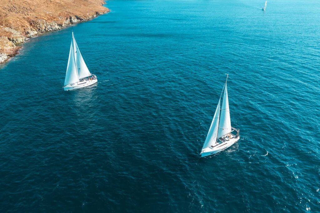 Sailing in Greece