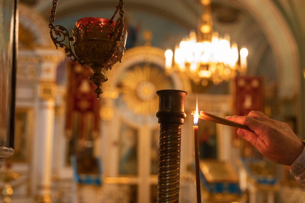 Greece, church, August 15