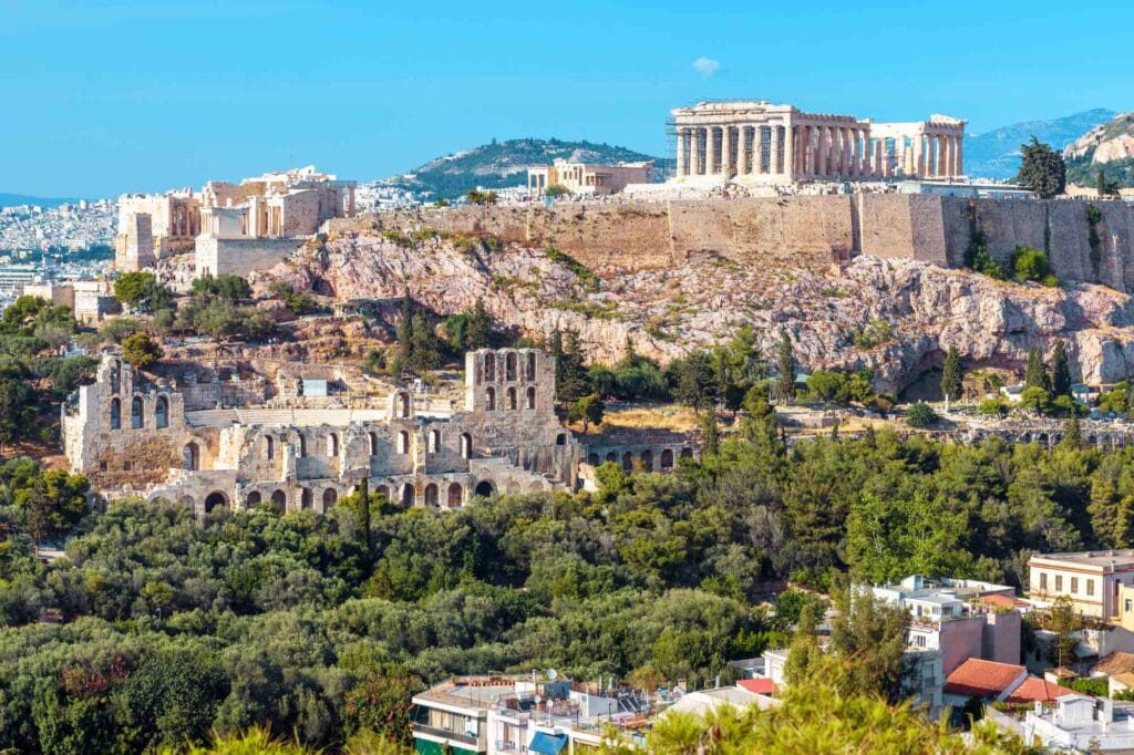 Greece in August, Athens